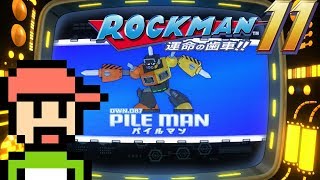 【ゆっくりゲーム雑談】 ロックマン11 パイルマンステージ