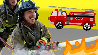 All about Fire Trucks with Handyman Hal | 1 Hour of Awesome Fire Trucks