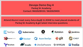 🚀 New DevOps Batch by Pankaj Sir! Demo Day 4🚀