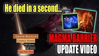 1-Shot Arbiter Easily and Doubled Survivability | Magma Barrier Build Update + FAQ