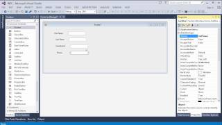 Add Employee Form to Visual Studio 2013 Project