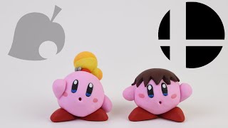 Making Isabelle And Villager (Kirby Copy Abilities) With Polymer Clay - Super Smash Bros. Ultimate