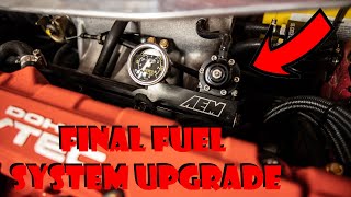 Honda B/H/F AEM Fuel Pressure Regulator Install | B16 Eg Civic