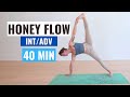 40 Min Smooth & Spicy Yoga Flow | Intermediate / Advanced