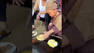 Chinese bueger slate omelette part -1