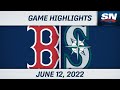 MLB Highlights | Red Sox vs. Mariners - June 12, 2022