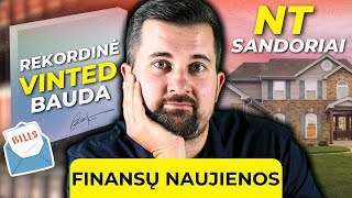 Finansų naujienos - “Vinted” rekordinė bauda | Garantijos bankams | NT sandoriai ir kita