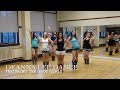 Slappin' Leather Line Dance Teach & Demo (Featuring The Boot Girls)