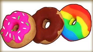 Play-Doh Donuts | Do It Yourself Play Doh Toys from Hooplakidz How To