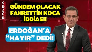 Fatih Portakal'dan Gündem Olacak Fahrettin Koca İddiası! \