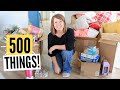 500 Things to Declutter for More Peace, LESS Stress