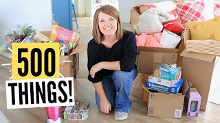 500 Things to Declutter for More Peace, LESS Stress