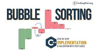 Bubble Sorting C++ Implementation || Sorting Algorithms || CodingPal.org