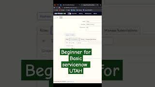 Beginner #Servicenow UTAH #User Administration (Group ,Roles User) to watch the full session