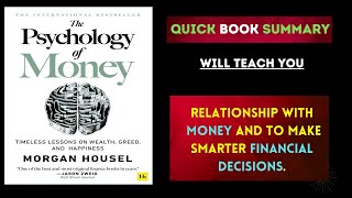 The Psychology of Money by Morgan Housel #wealth #money #financialfreedom #financialeducation