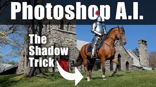 Photoshop AI Generative Fill: The Shadow Trick