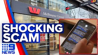 Melbourne couple robbed of life savings in bank scam | 9 News Australia