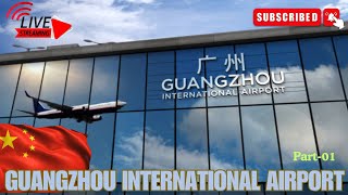 Live: Exploring Guangzhou Airport After Landing!