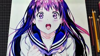 【Vẽ Anime 】 Speed Drawing - Chitanda Eru (Hyouka) 氷菓 | Draw so easy Anime