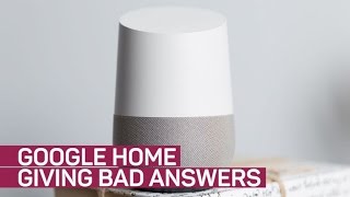 Google Home spouts crazy talk with fake news in answers (CNET News)