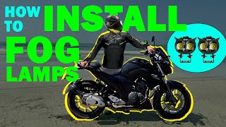 How to Install Fog Lamps on Any Bike | Detailed Guide with Diagrams #howto #automobile #foglamps