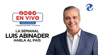 EN VIVO: Abinader habla con los medios en La Semanal