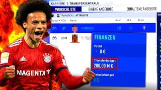 FIFA 19 : 200 MIL FC BAYERN 19/20 TRANSFERPHASE !!! 💰🔥 Karrieremodus Transfer Challenge