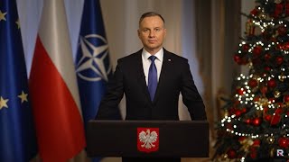 A. Duda: najważniejszą polską sprawą jest bezpieczeństwo. Orędzie noworoczne prezydenta|TV Republika