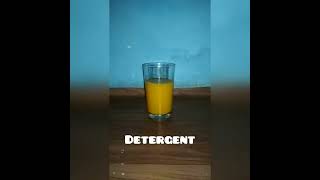 Turmeric + Detergent Powder Magic #short #e_bull_jet#yt #experiment #trending #viral #ytshorts