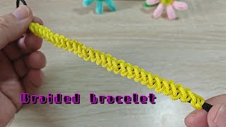 knot art,Weave a beautiful bracelet for someone you love. Rope weaving tips.