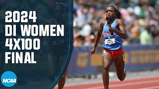 Women's 4x100m final - 2024 NCAA outdoor track and field championships
