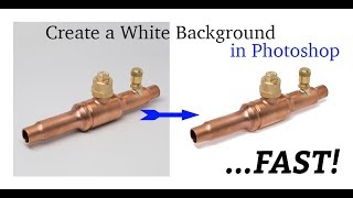 Create a Perfectly White Background in Photoshop FAST!