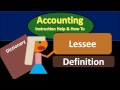 Lessee Definition - What is Lessee?