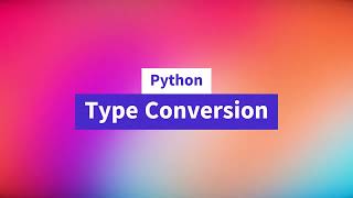 12. Data Type Conversion in Python #python #pythonbeginner #coding #practice #education