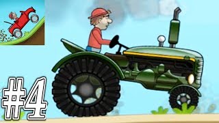 Hill Climb Racing - Gameplay Walkthrough Part 4 - Big Wheel Tractor Drive (iOS, Android)