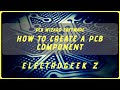 How to create SMD Components for PCB layout ? | PCB Wizard Software | Electrogeek Z