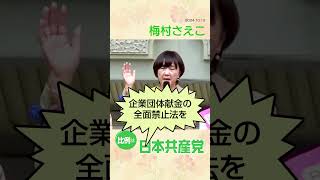 日本共産党が伸びれば必ず政治は変わります！梅村さえこ比例候補のスピーチ