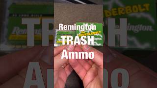 Remington Ammo is TRASH.. or is it?  Golden Bullet vs. Thunderbolt #bullet #22longrifle #shortvideo