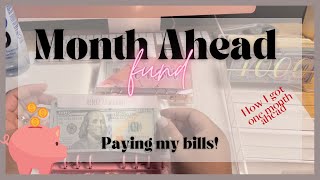 Month Ahead Fund | Paying Bills | Cash Exchange | Baddies \u0026 Budgets