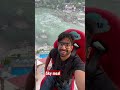 Having meal, Hanging in Sky | Rishikesh