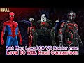 Ant Man Level 80 VS Spider man Level 80 WBL Knull Comparison - Marvel Future Fight