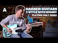 Hansen Guitars T-Style With Bigsby - Guitar Loops With Danish Pete!