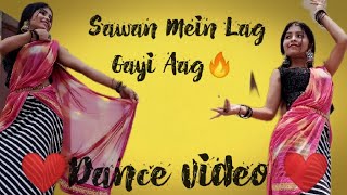 🔥Sawan Mein Lag Gayi Aag dance video🔥#dancevideo #trending #agartala #tripura #nature #dance #sakshi