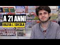 Davide Sorgato a 21 anni rileva l'edicola del paese: 