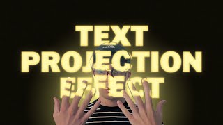 Photoshop Tutorial: Text Projection Effect