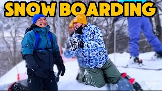 VAI LAI SNOW BOARDING !! HARI BIJOK VO !!