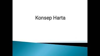 Konsep Harta - Fiqih muamalah