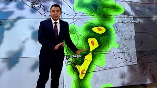 San Diego Weather Forecast: Rain, wind, thunderstorms | Weather Impact Alert