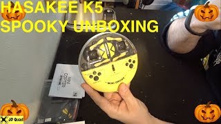 Hasakee K5 Spooky Indoor Micro Drone Unboxing Video