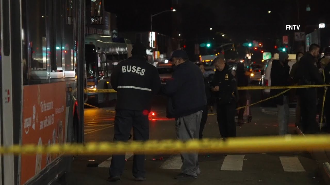 63-Year-Old Struck And Killed By MTA Bus In Queens - YouTube